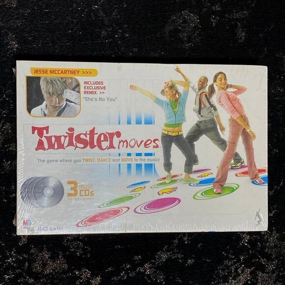 TWISTER Moves Game NIP twist dance move Jesse McCartney 144 Dance Sessions 2005 - Picture 2 of 4